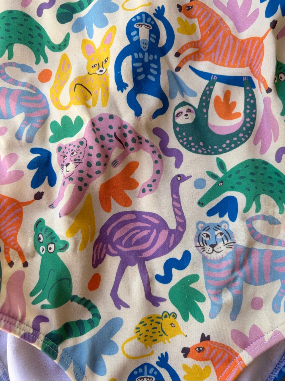 Mini Boden Girls Swim One Piece - Size 5/6 - Picture 2 of 6